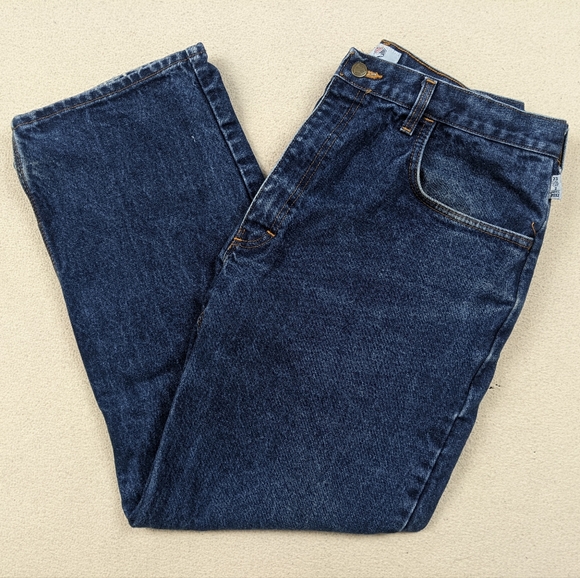 Tyndale FR Fire Resistant Dark Wash Jeans 23 CAL CAT 2 NFPA 2112 Mens Size 35x29 - Picture 1 of 16